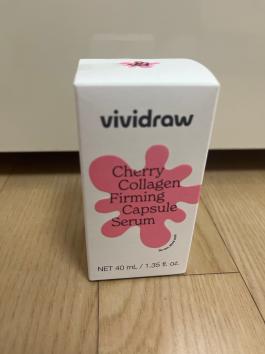 [1+1][비비드로우] 체리 콜라겐 퍼밍 캡슐 앰플 40ml