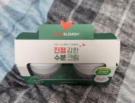 레드 블레미쉬 클리어 수딩 크림 50ml 듀오 선물 세트