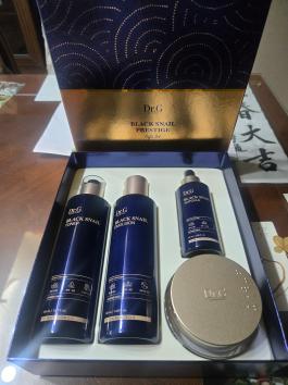 블랙 스네일 프레스티지 4종 세트 (토너+에멀전+앰플+크림)