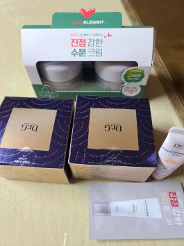 레드 블레미쉬 클리어 수딩 크림 50ml 듀오 선물 세트