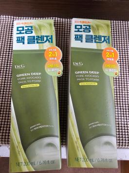 [1+1] 그린 딥 포어 아보카도 팩투폼 200mL(대용량)