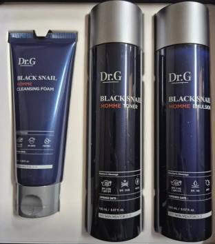 블랙 스네일 옴므 프레스티지 3종 세트(토너+에멀전+폼)