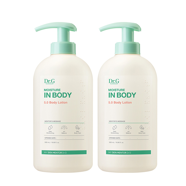 [1+1] 모이스처 인 바디 5.0 바디로션 500mL 썸네일 이미지