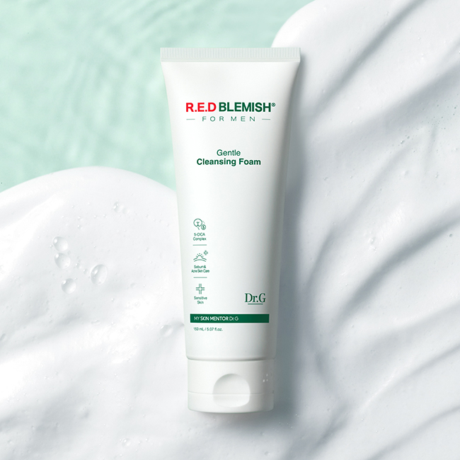 [1+1] 레드 블레미쉬 포 맨 젠틀 클렌징 폼 150mL