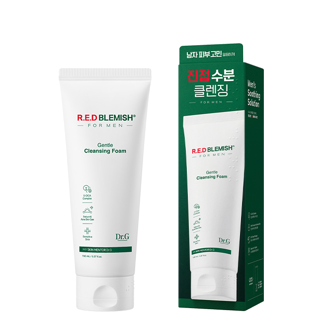 [1+1] 레드 블레미쉬 포 맨 젠틀 클렌징 폼 150mL 썸네일 이미지