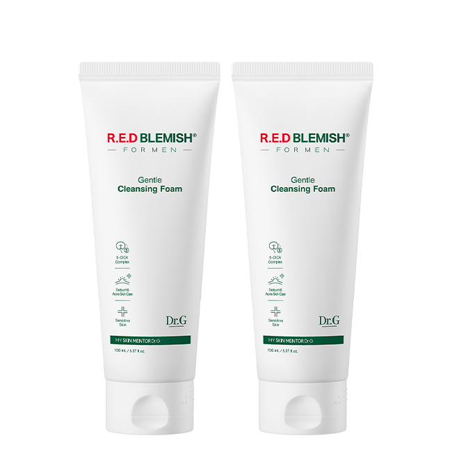 [1+1] 레드 블레미쉬 포 맨 젠틀 클렌징 폼 150mL 썸네일 이미지